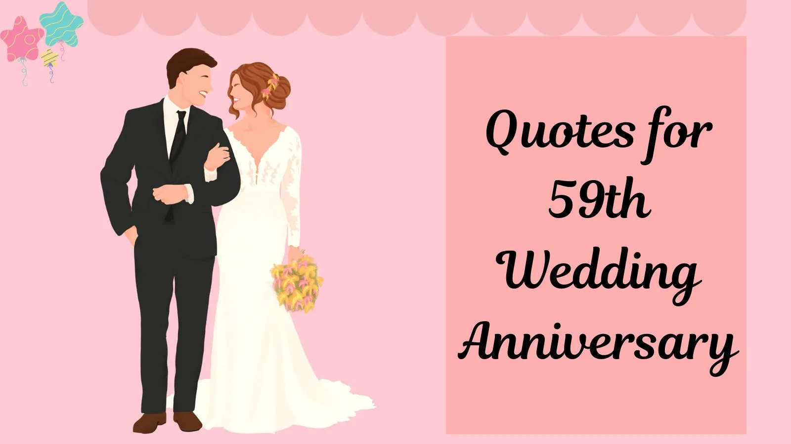 Quotes for 59th Wedding Anniversary