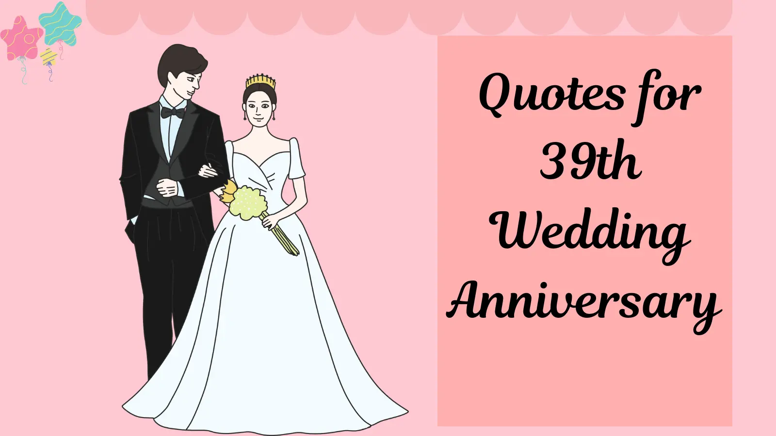 Quotes for 39th Wedding Anniversary