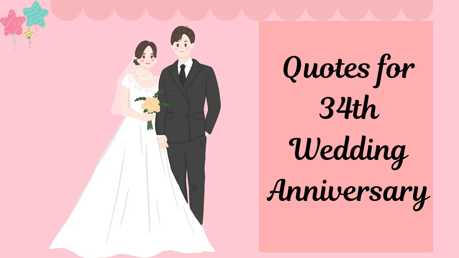 Quotes for 34th Wedding Anniversary