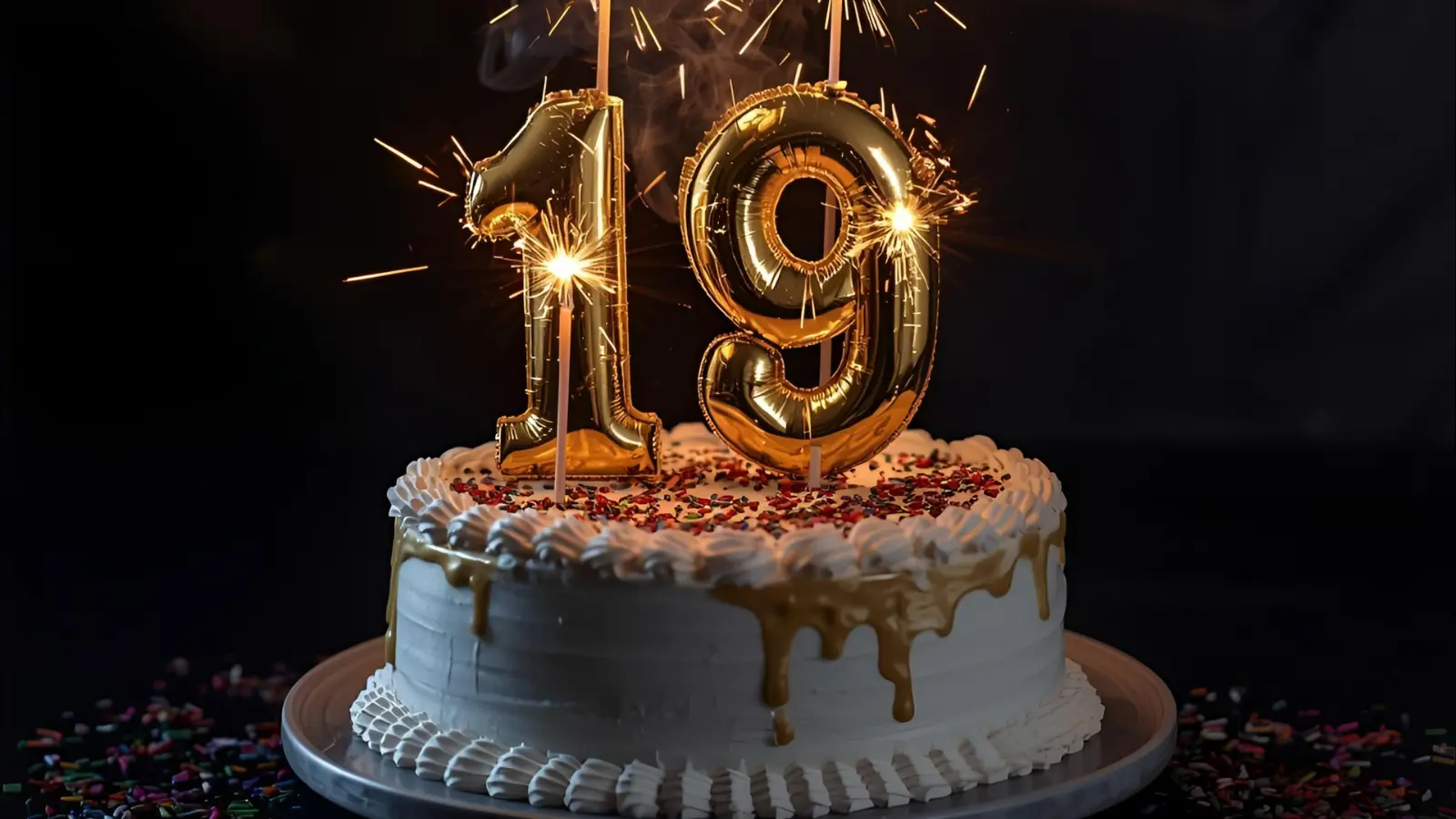 19th birthday captions