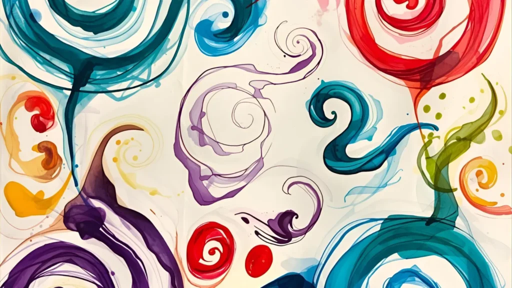 Abstract Thanksgiving Shapes