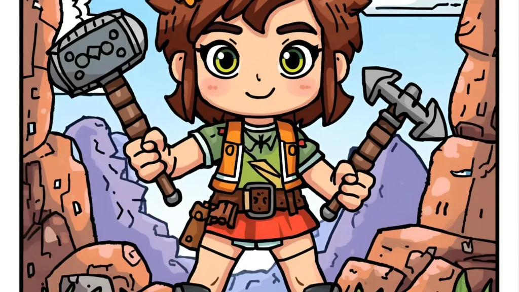 Alex Character Coloring Pages 👩🦰