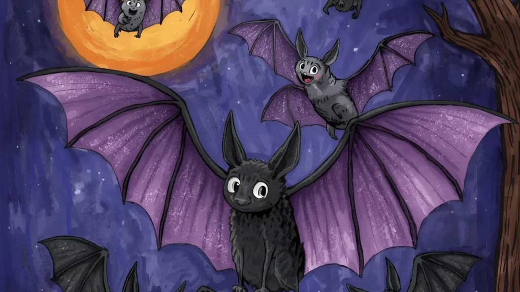 Bat Coloring Pages 🦇