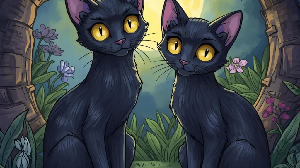Black Cat Coloring Pages