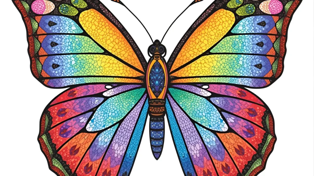 Butterfly Spring Coloring Pages