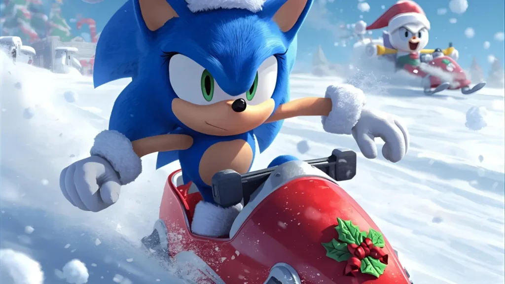 Christmas Sonic Pages 🎅