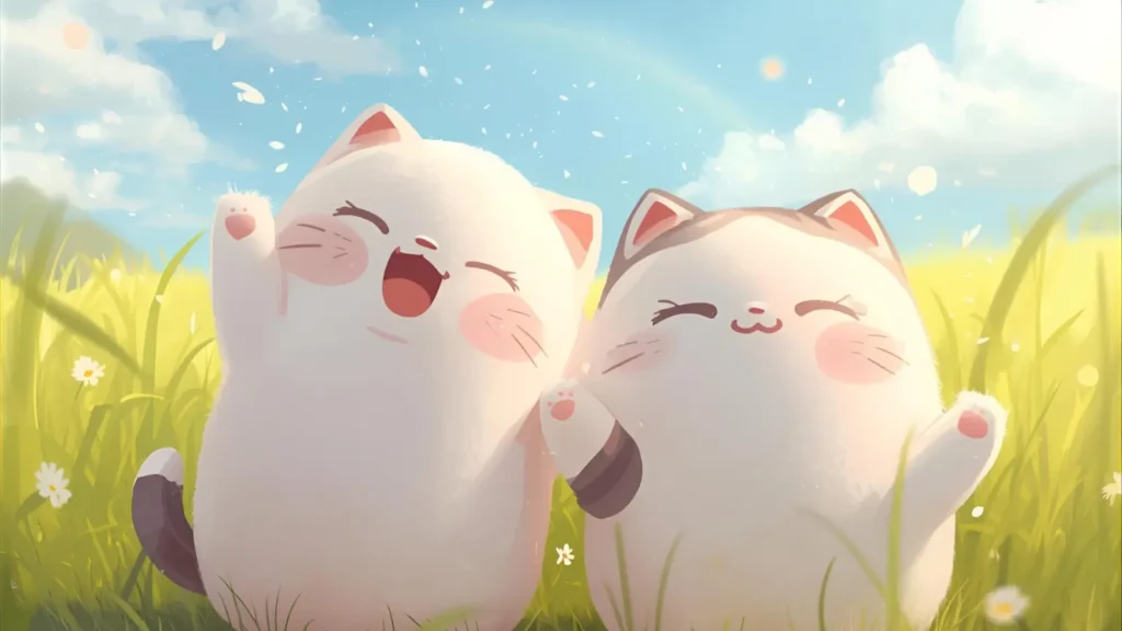 Chubby Cat Coloring Pages