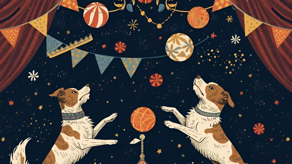 Circus Dog Coloring Pages