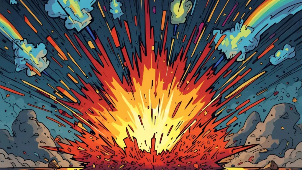 Creeper Explosion Coloring Pages 💣