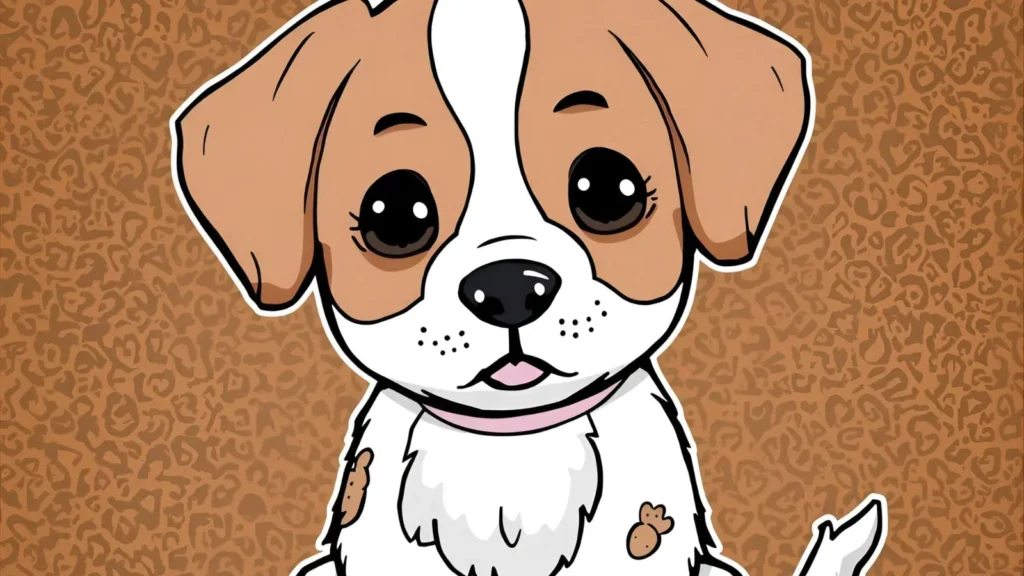 Cute Dog Coloring Pages