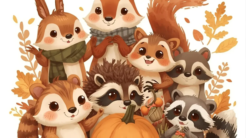 Cute Woodland Animals