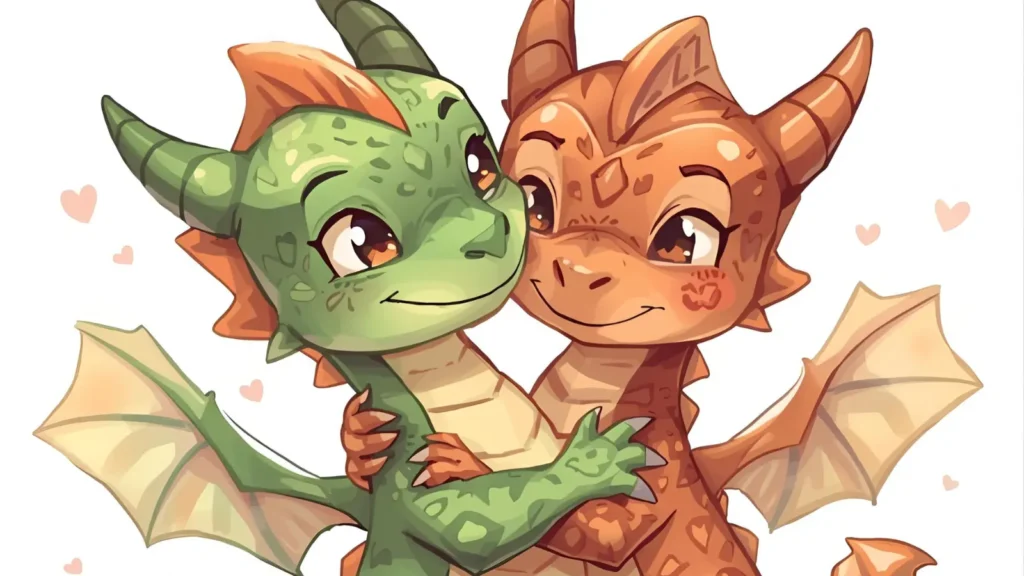 Dragon Friends Coloring Pages 👯🐉