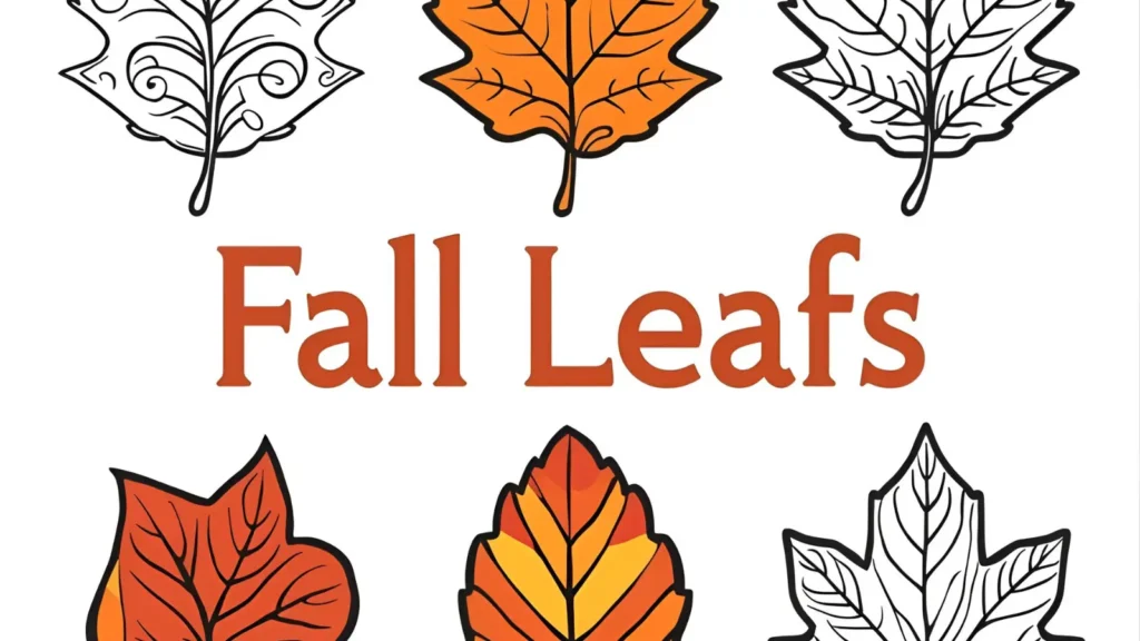 Fall Leaves Coloring Pages