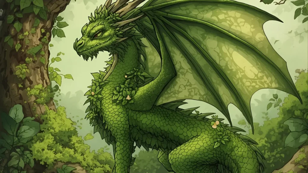 Forest Dragon Coloring Pages 🌲🐉