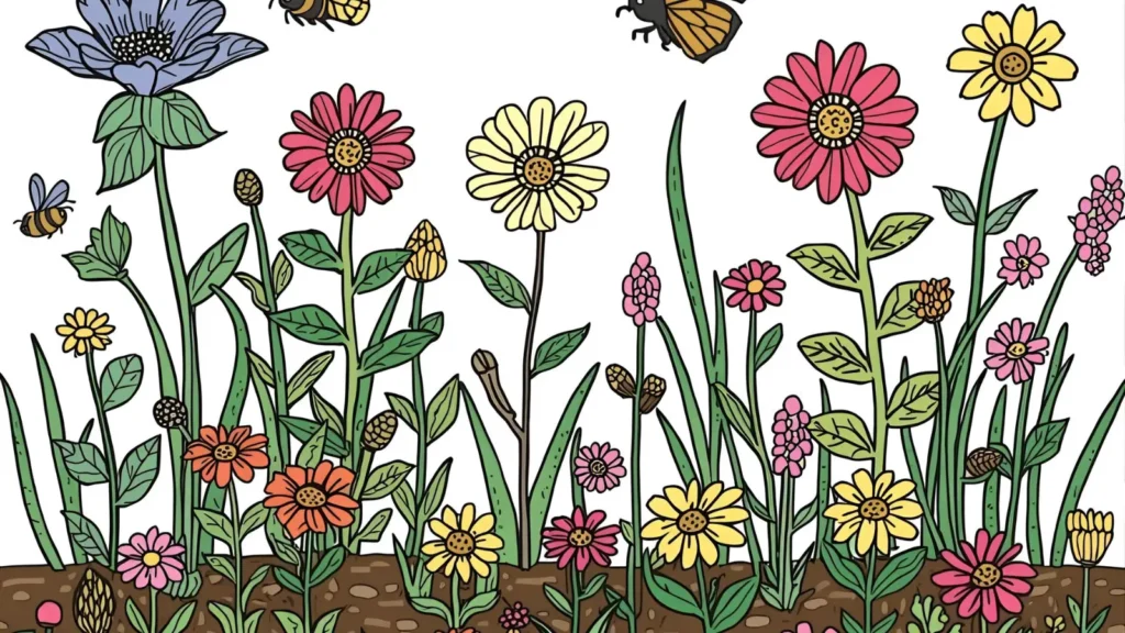 Garden Coloring Pages