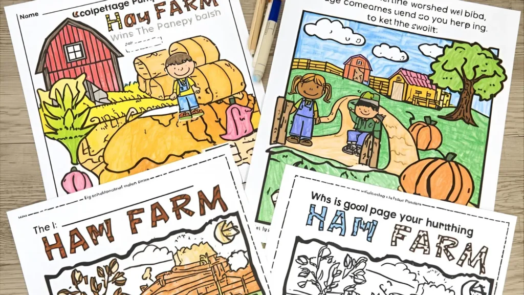 Harvest Festival Coloring Pages