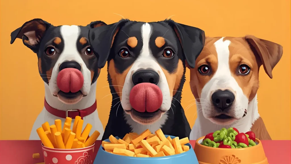 Hungry Dog Coloring Pages