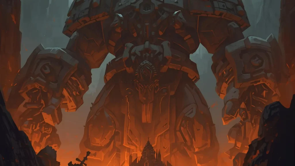 Iron Golem Coloring Pages 🤖