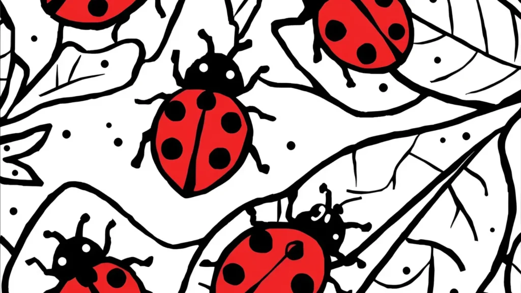 Ladybug Coloring Pages
