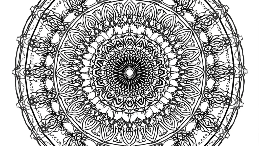 Mandala Coloring Pages for Teens