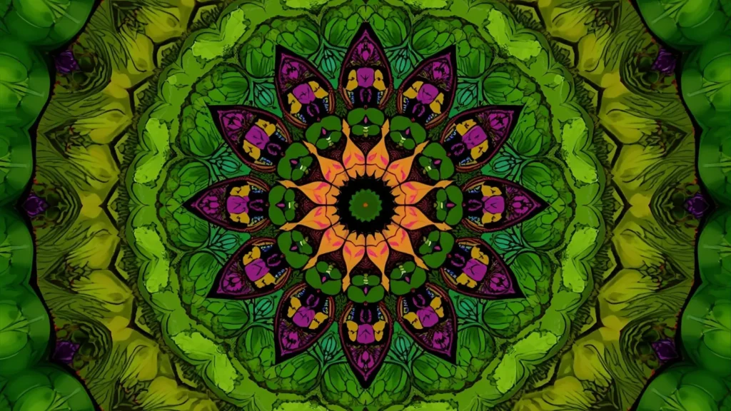 Maple Leaf Mandala Coloring Pages