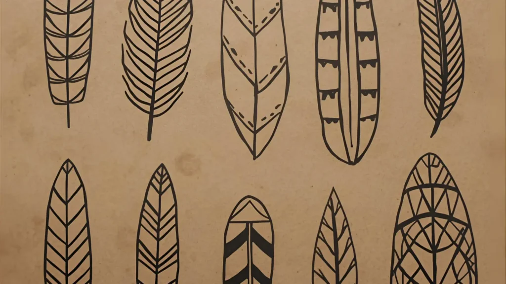 Native American Inspired Coloring Pages