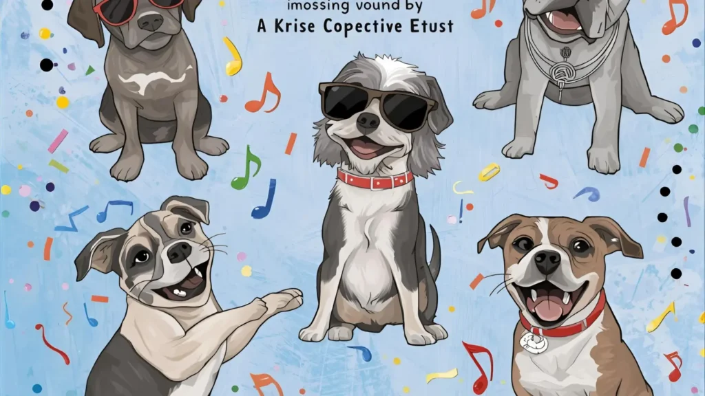 Party Dog Coloring Pages