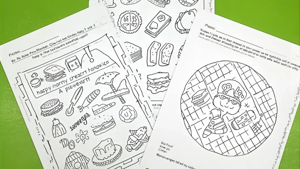 Paw Patrol Picnic Pages 🧺🐾