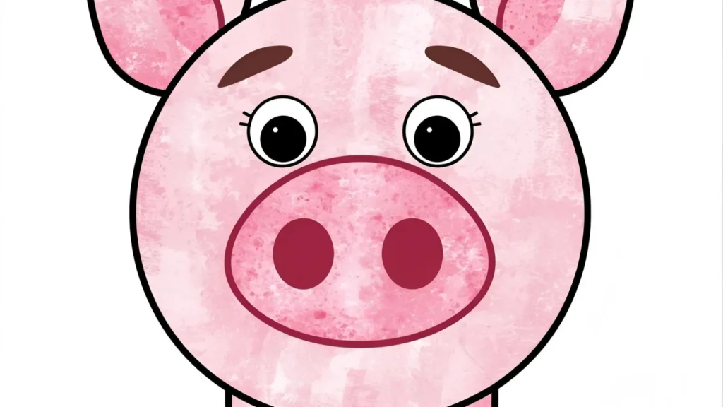 Pig Coloring Pages 🐷