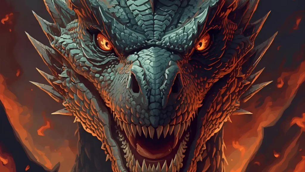 Scary Dragon Coloring Pages 👹🐉