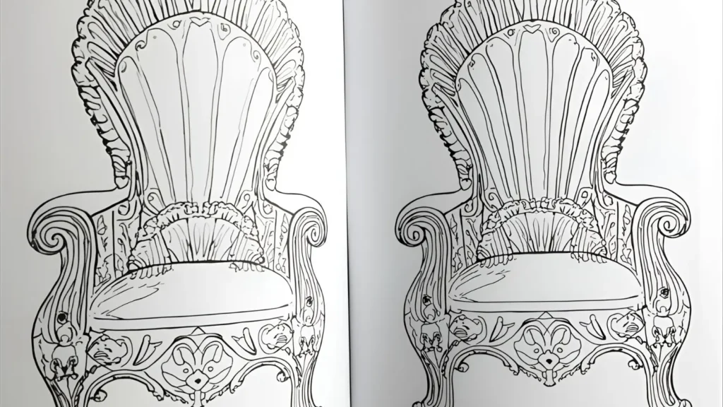 Seashell Mermaid Coloring Pages