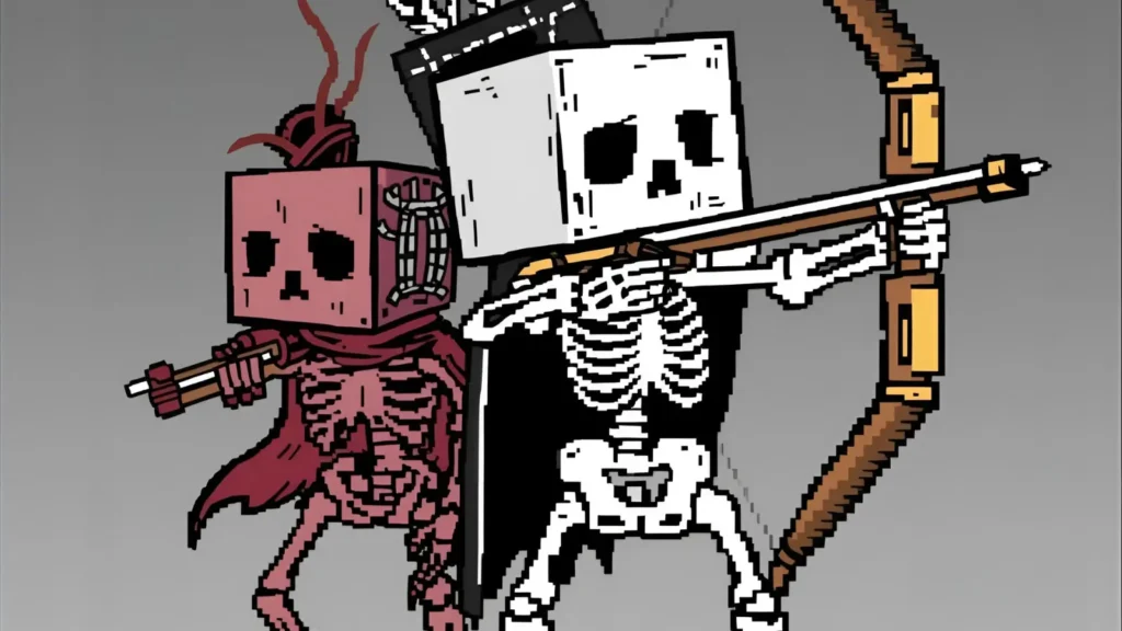 Skeleton Coloring Pages 🎯