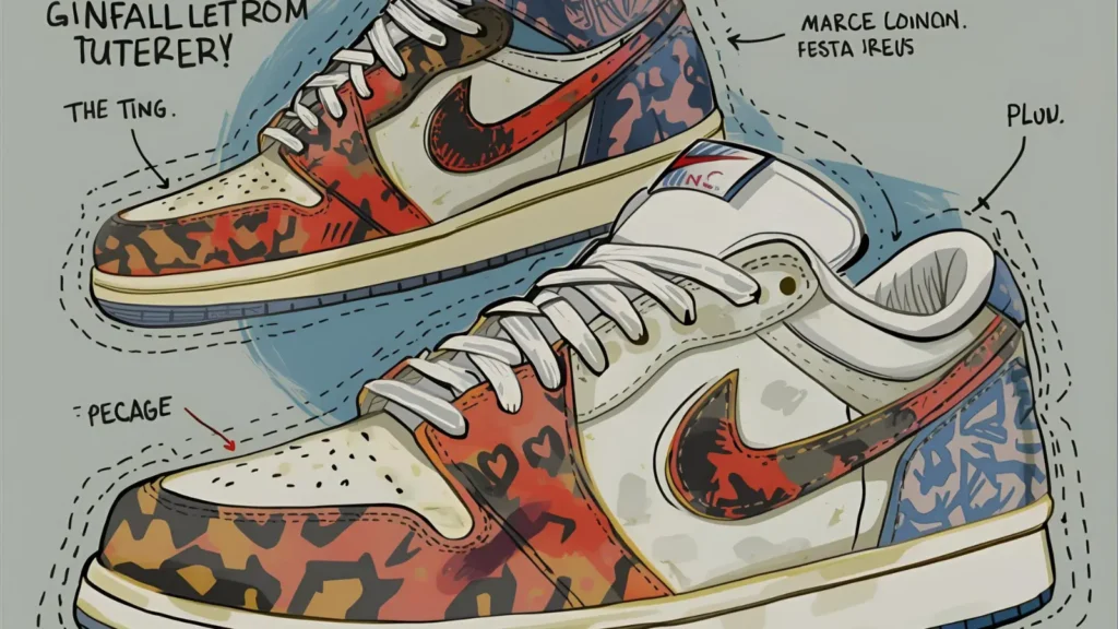 Sneaker Coloring Pages for Teens