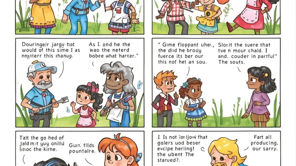 Storybook-Style Thanksgiving Pages