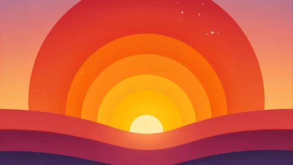 Sunset Beach Summer Coloring Pages 🌅