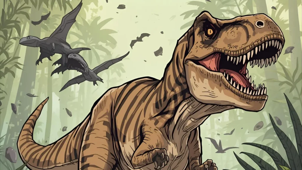 T-Rex Coloring Pages