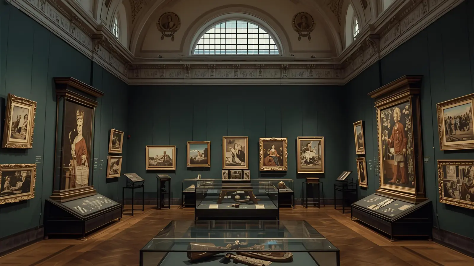 caption about museum