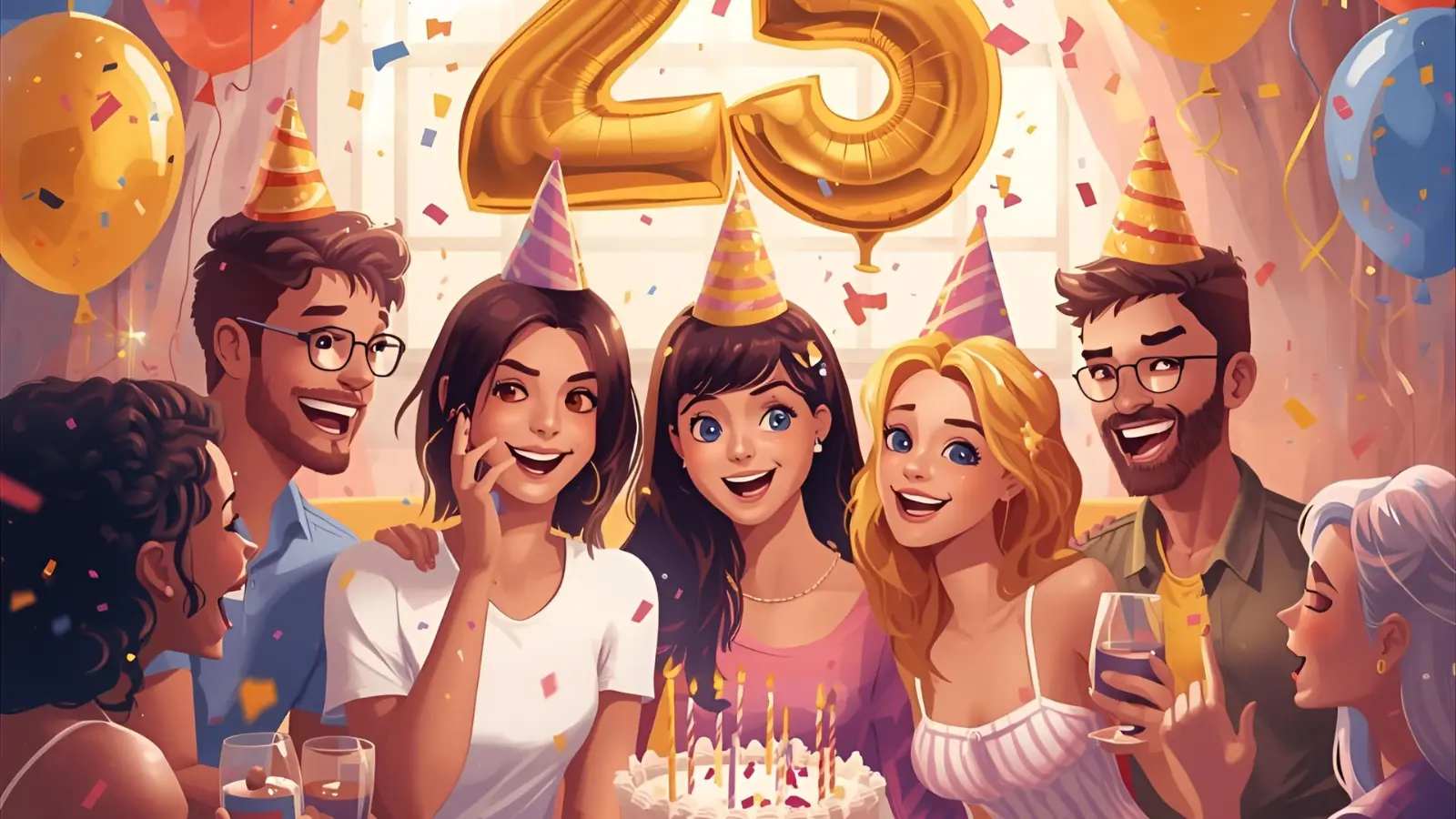 captions for 25th birthday