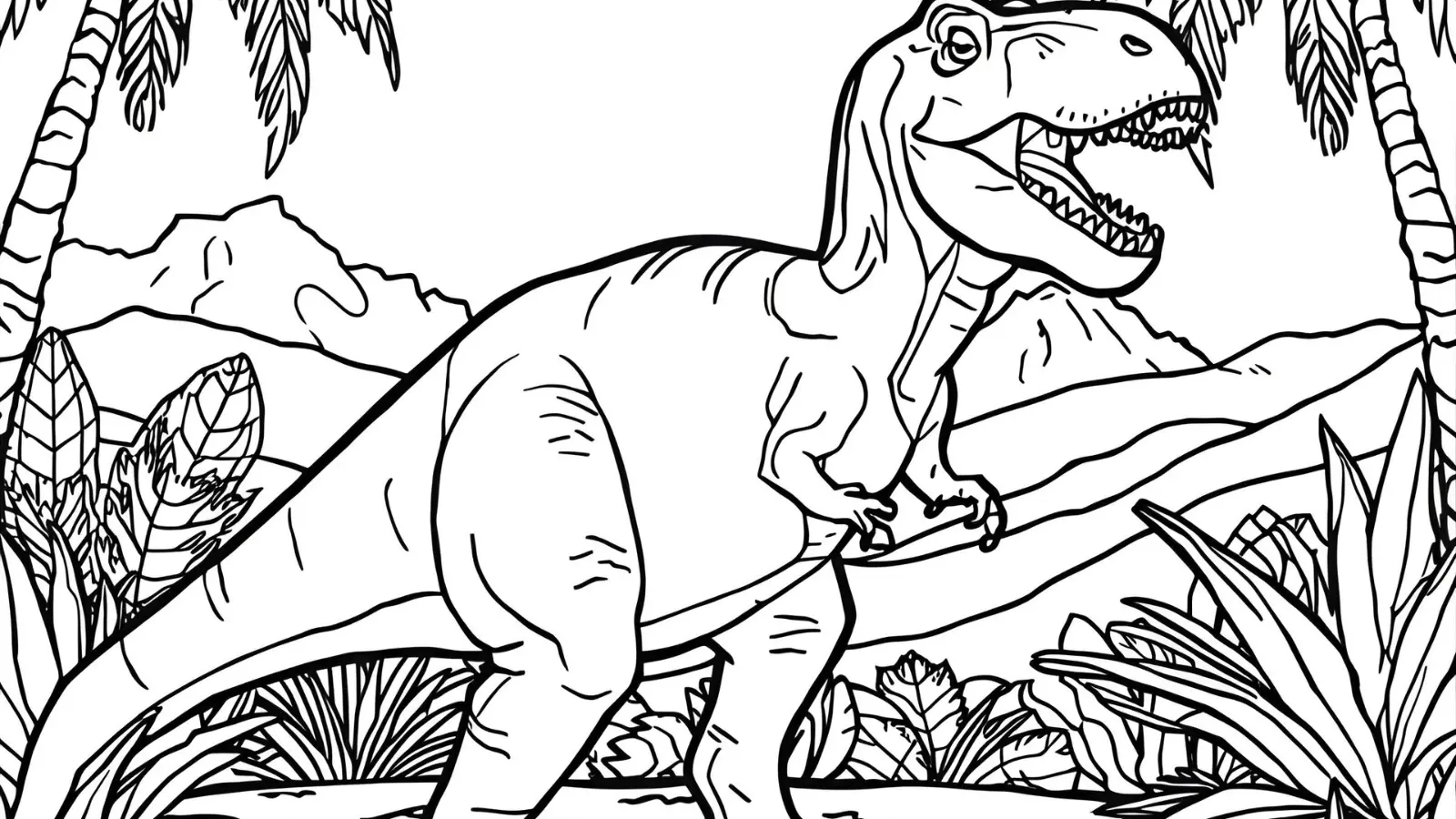 dinosaur coloring pages