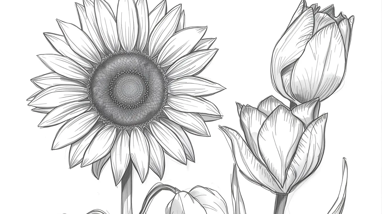 flower coloring pages