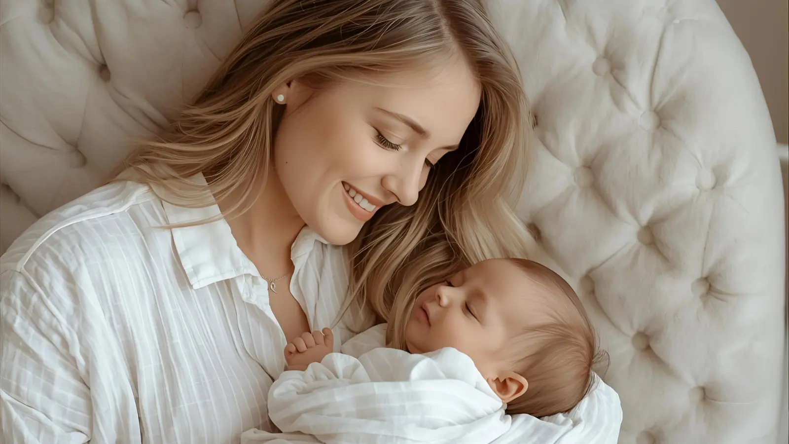 gentle mommy comforts you caption