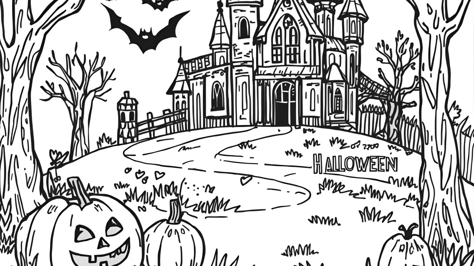 halloween coloring pages