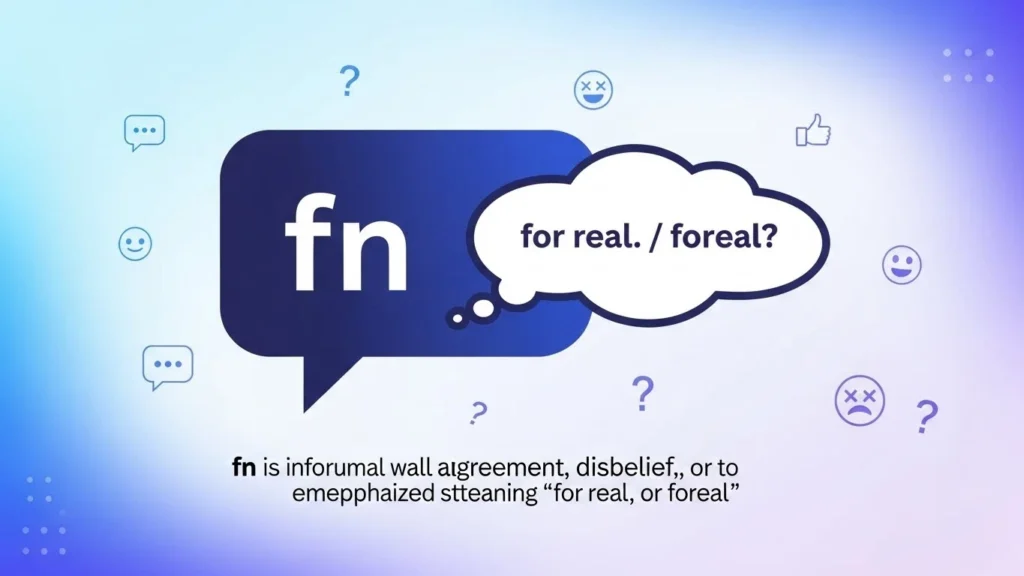 What Does “fn” Mean in Text?
