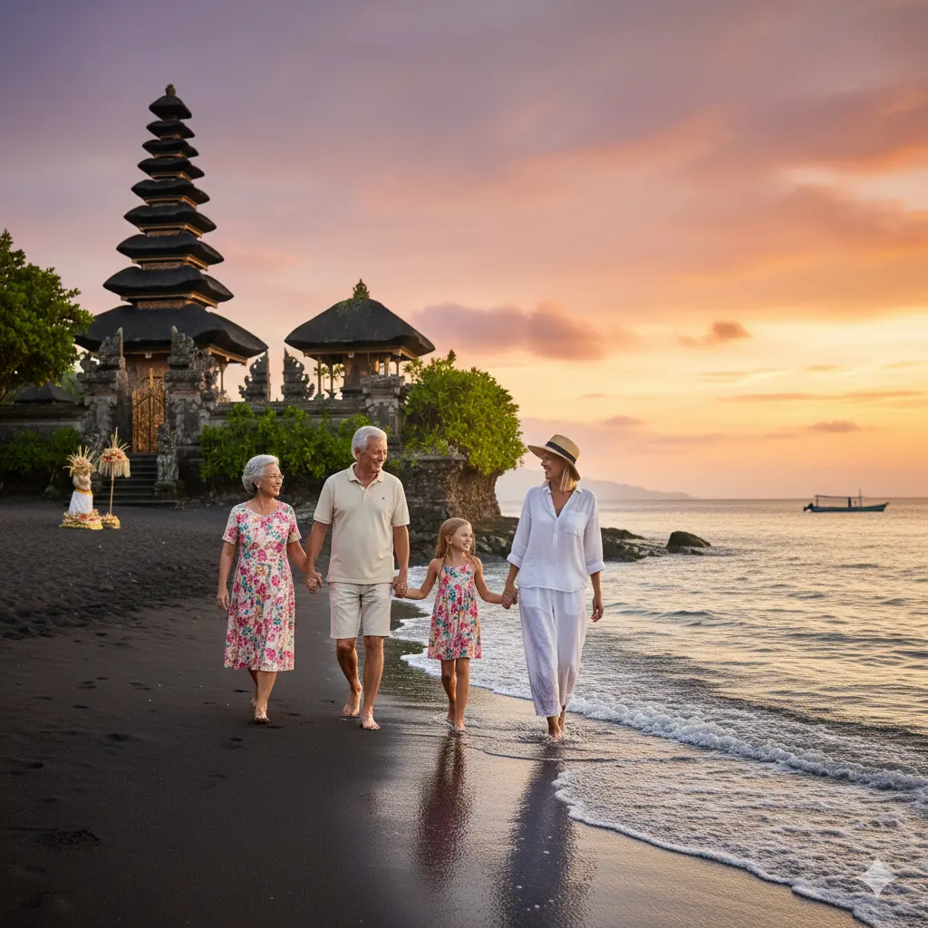 caption for vacation with family