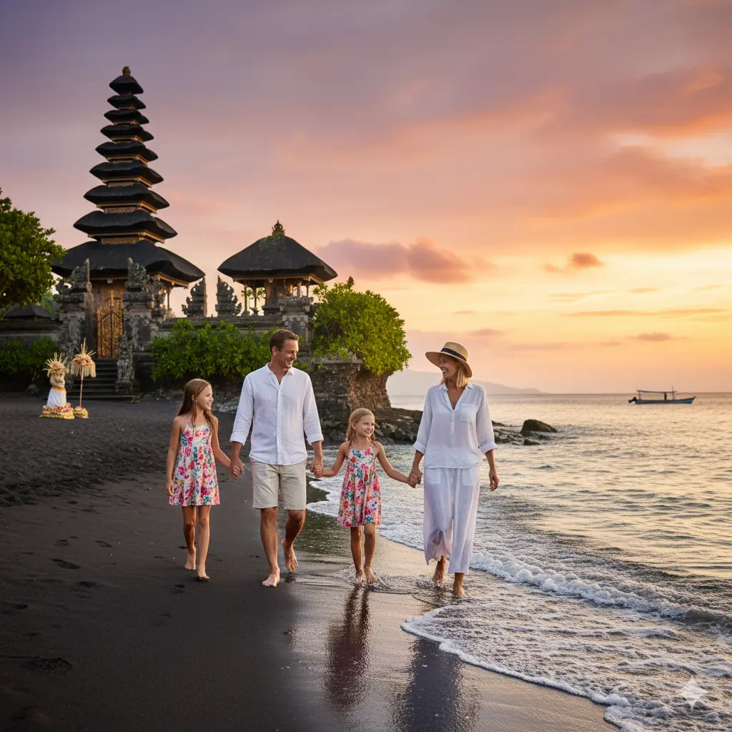 caption for vacation with family