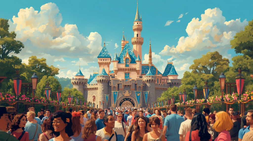 captions for disneyland