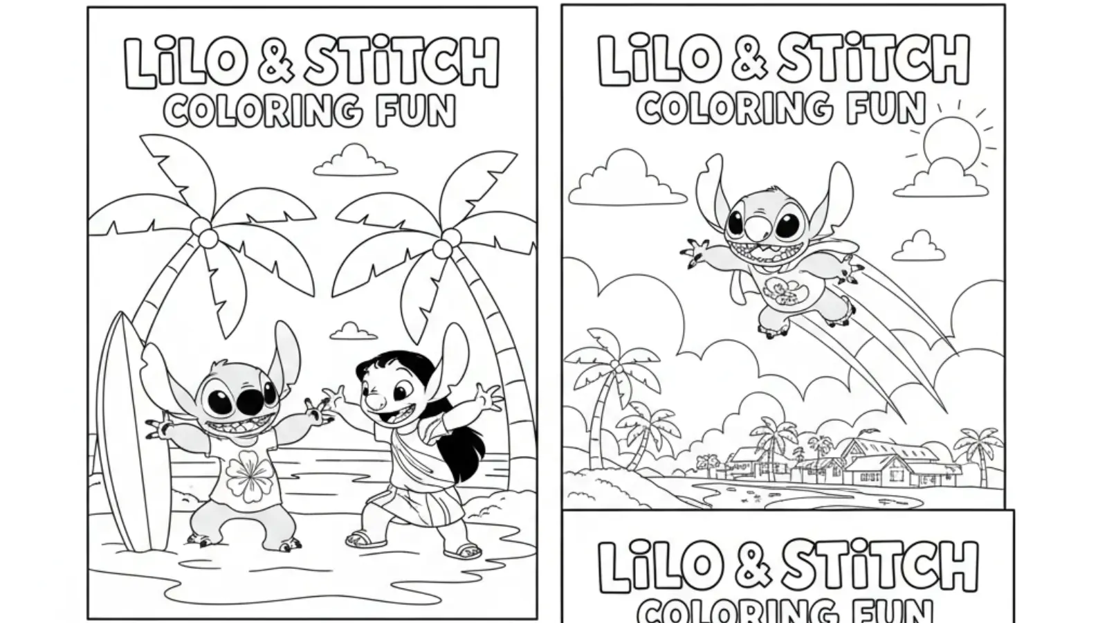 lilo and stitch coloring pages