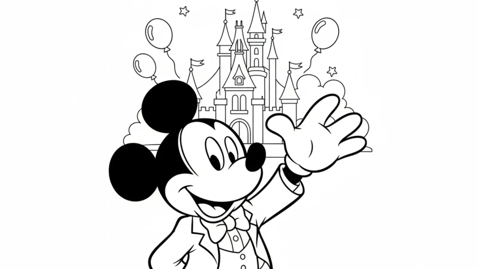 mickey mouse coloring pages