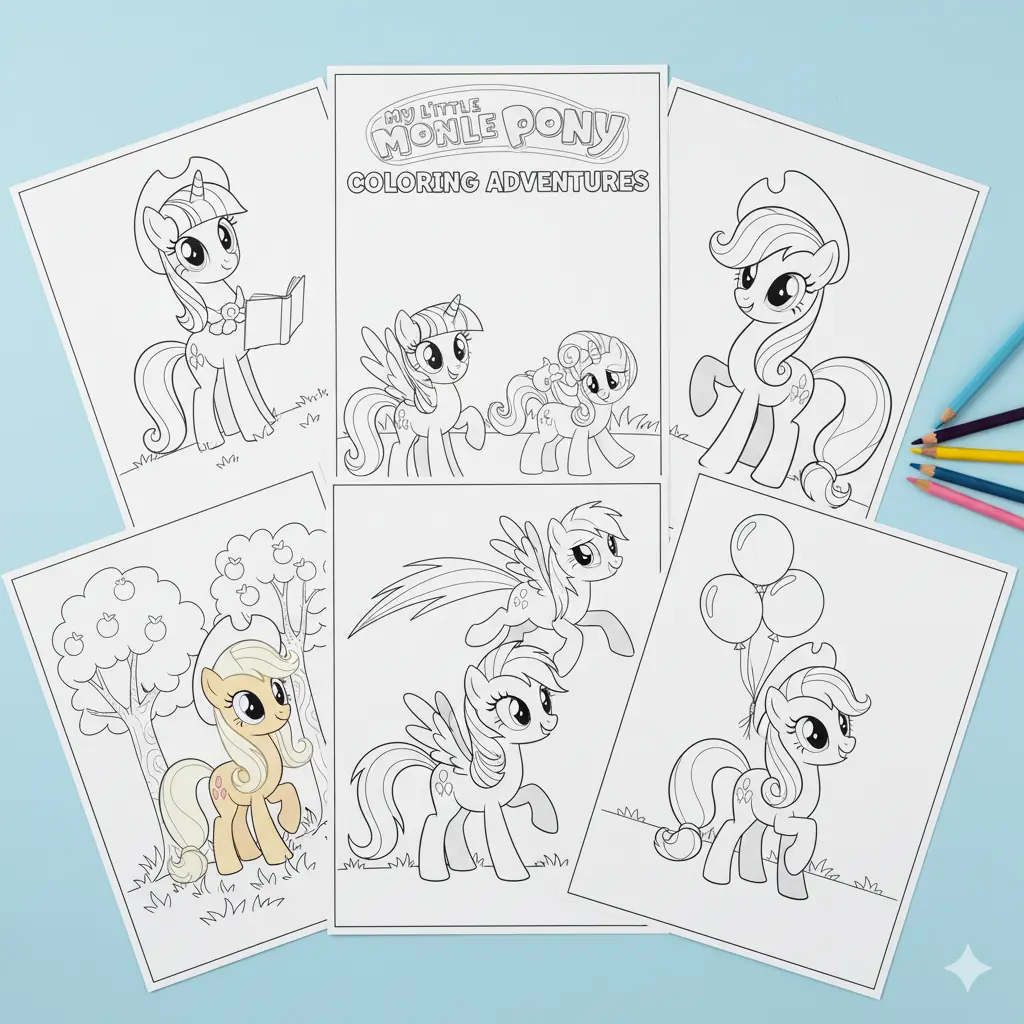 my little pony coloring pages