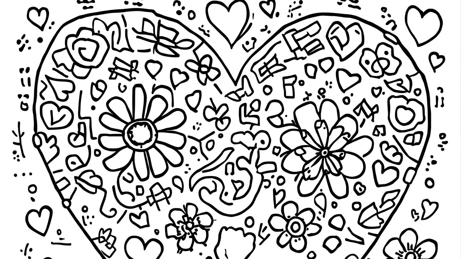 valentine s day coloring pages